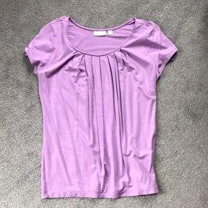 Lilac, cotton shirt